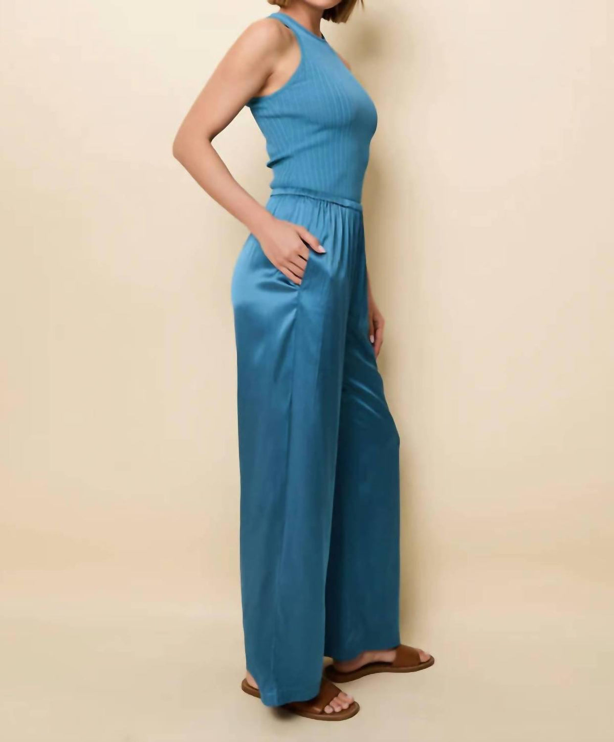 Solid & Striped - Monaco Satin Pant