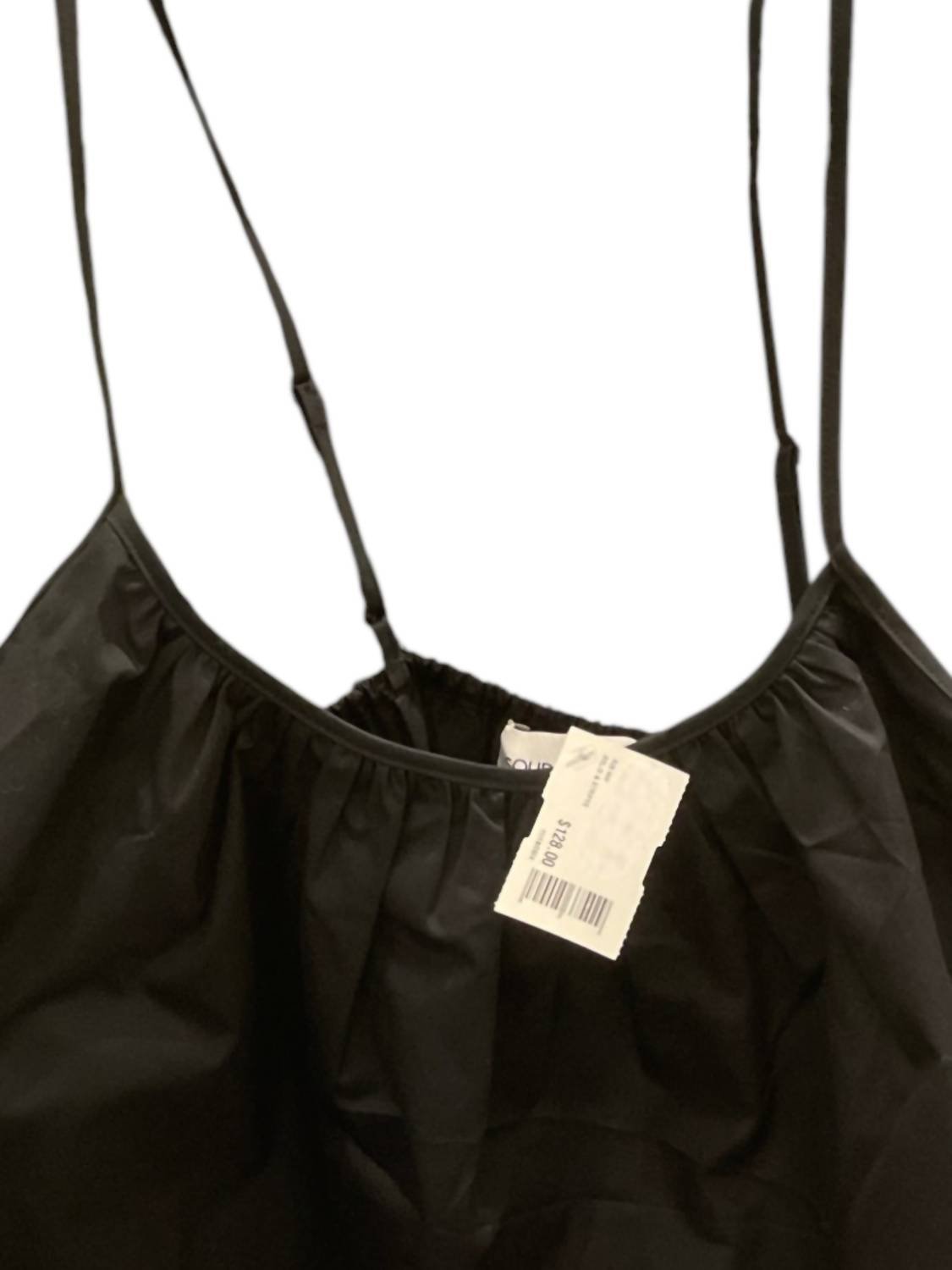 Solid & Striped - Women's Spaghetti Top - black - clothing - crop - tops