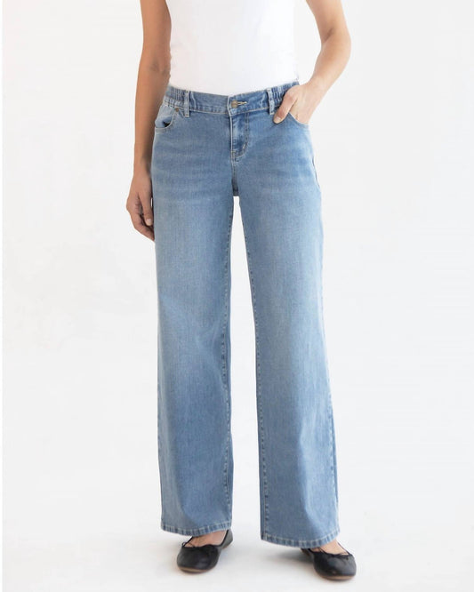 Soon Maternity - Heaven Maternity Straight Jeans - blue - clothing - cotton