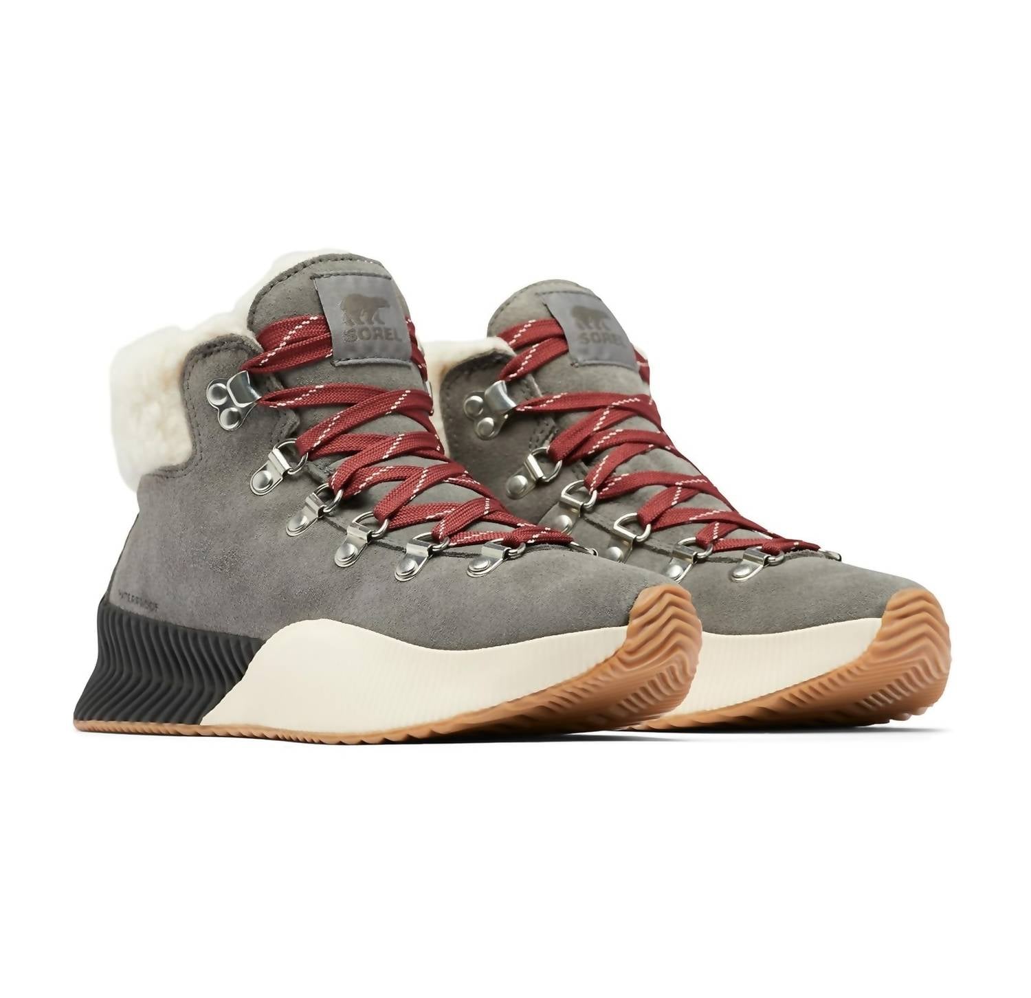 Sorel - Women's Out N About Iii Conquest Boot - grey - lace - up - boots - shoes