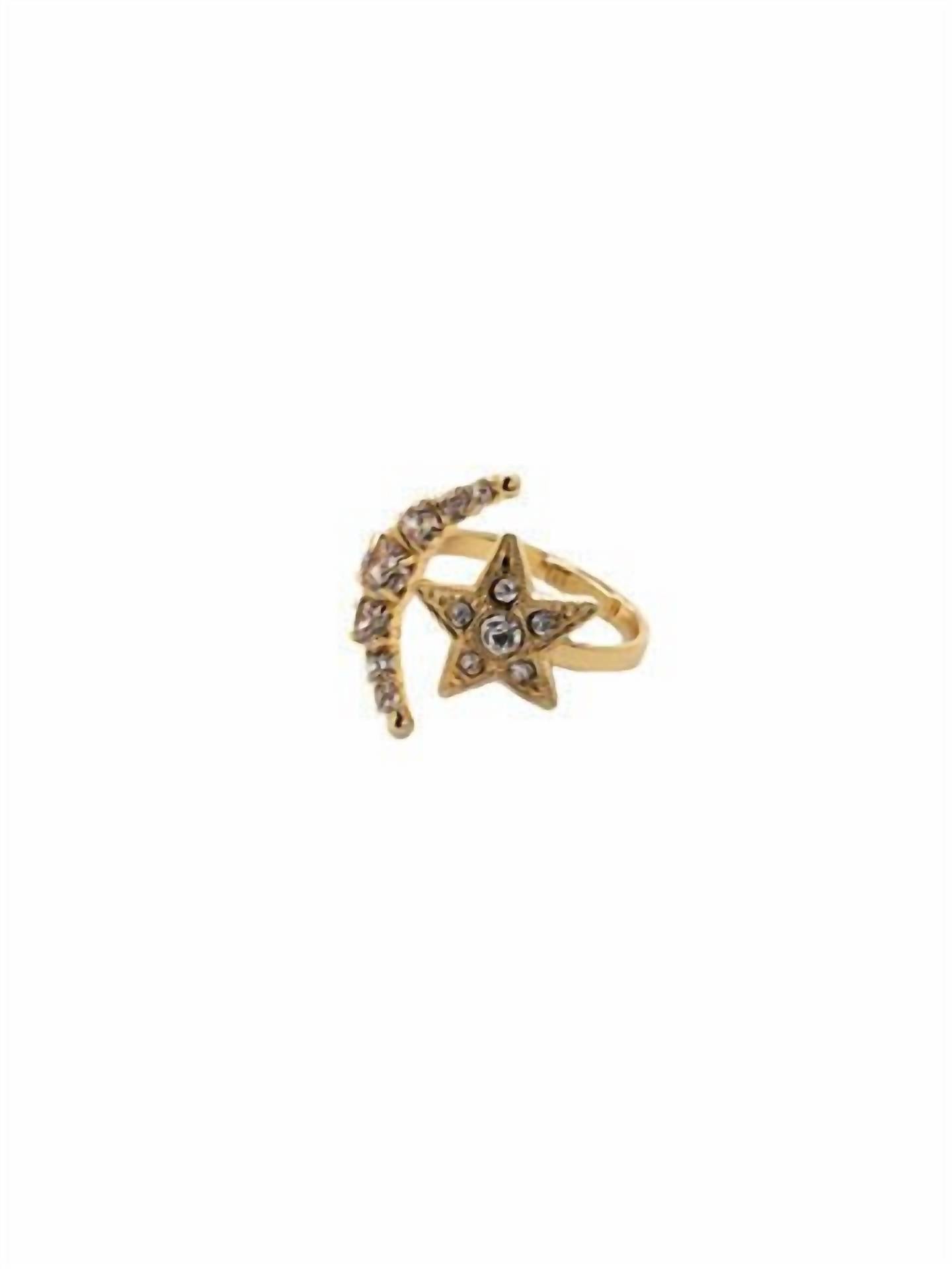 Sorrelli - Women's Nebula Statement Ring - gold - jewelry - rings