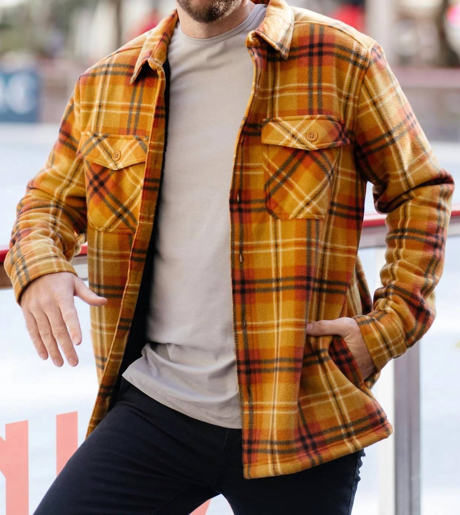 Soulstar - Checked Shaket - clothing - jackets - men