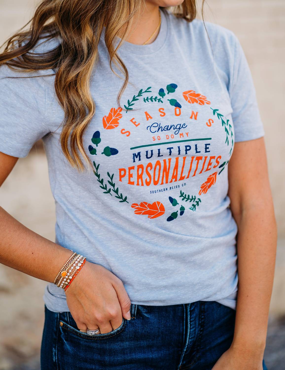 Southern Bliss - Multiple Personalities Top - clothing - cotton - graphic