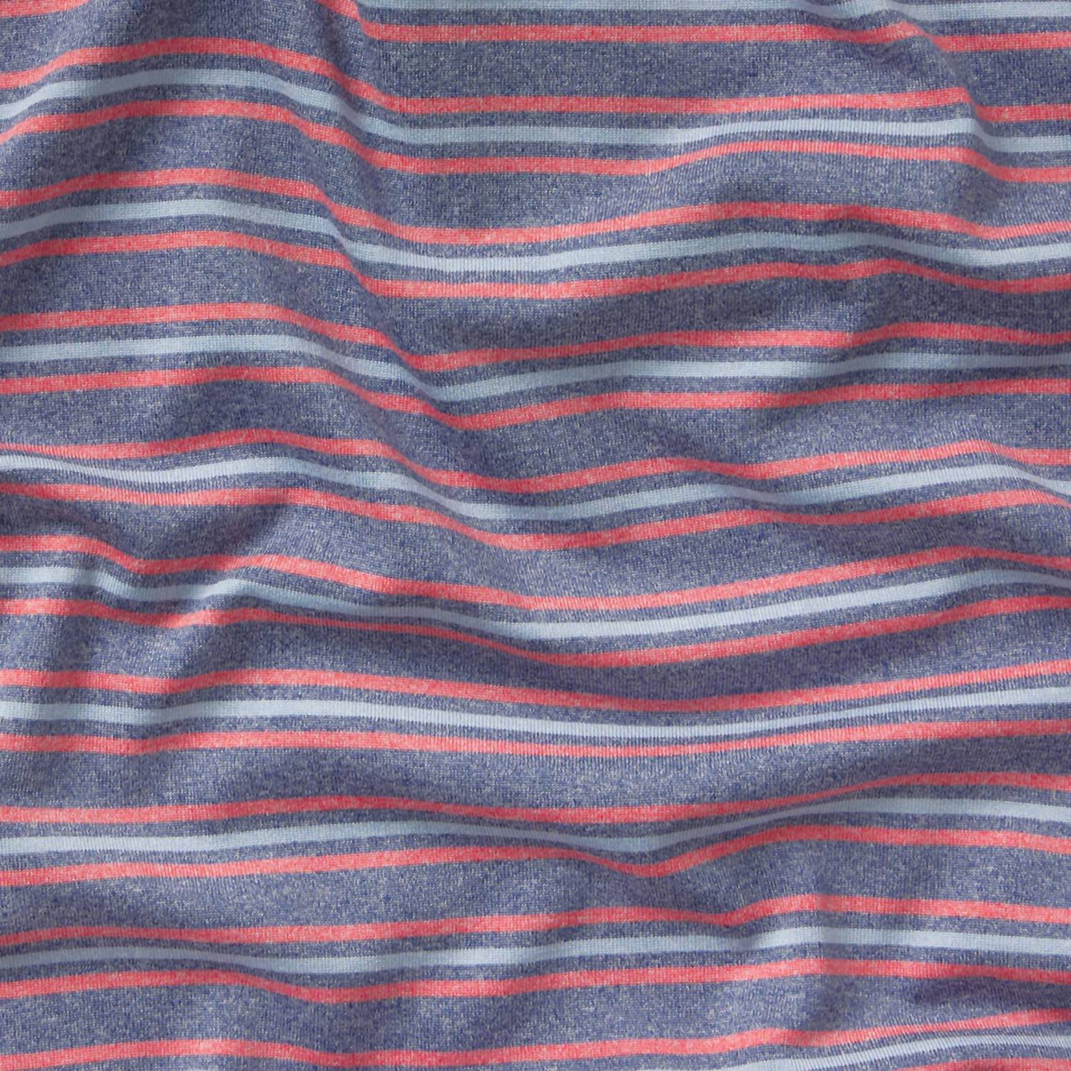 Southern Marsh - Maybourne Featherlight Short Sleeve Stripe Polo - clothing - men - polos