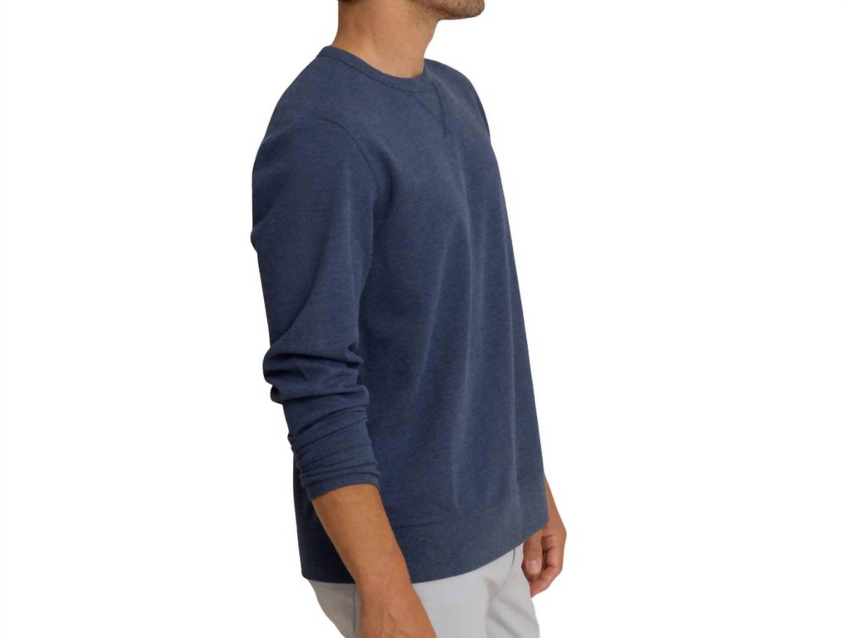 Southern Tide - Lowland Luxe Textured Crew Pullover