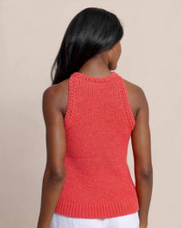 Southern Tide - Tessa Sweater Tank - clothing - cotton - blend - orange