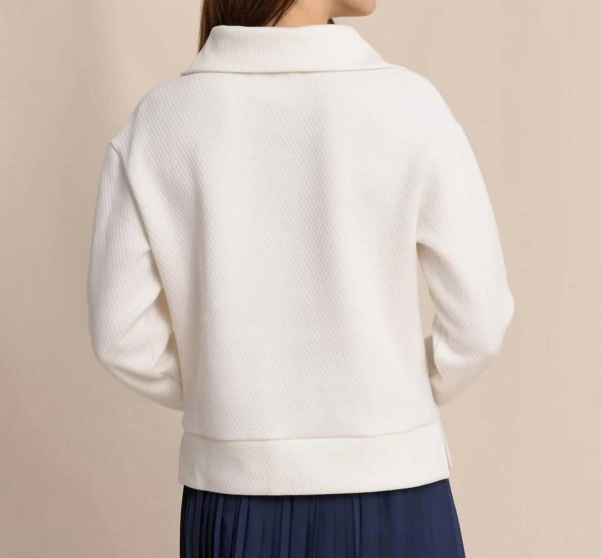 Southern Tide - Tonya Button Mock Pullover
