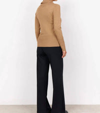 Soya Concept - Dollie Cowl Sweater - brown - clothing - cowl