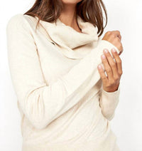 Soya Concept - Dollie Cowl Sweater - beige - clothing - cowl