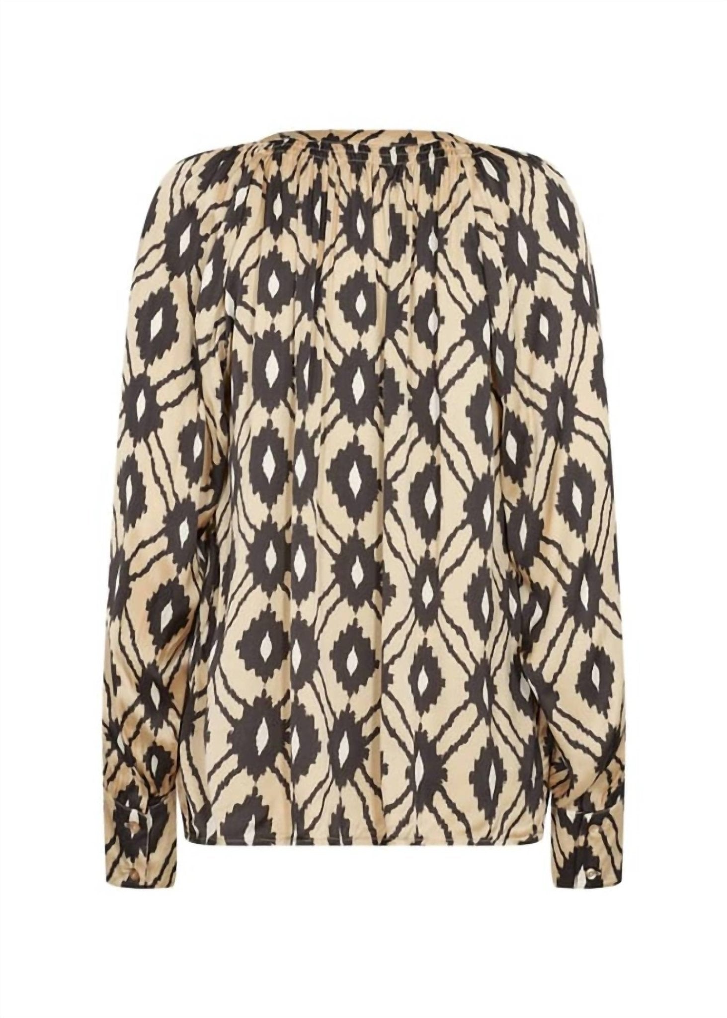 Soya Concept - Tammi Woven Blouse - blouses - brown - clothing
