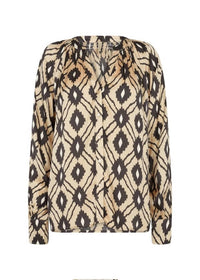 Soya Concept - Tammi Woven Blouse - blouses - brown - clothing
