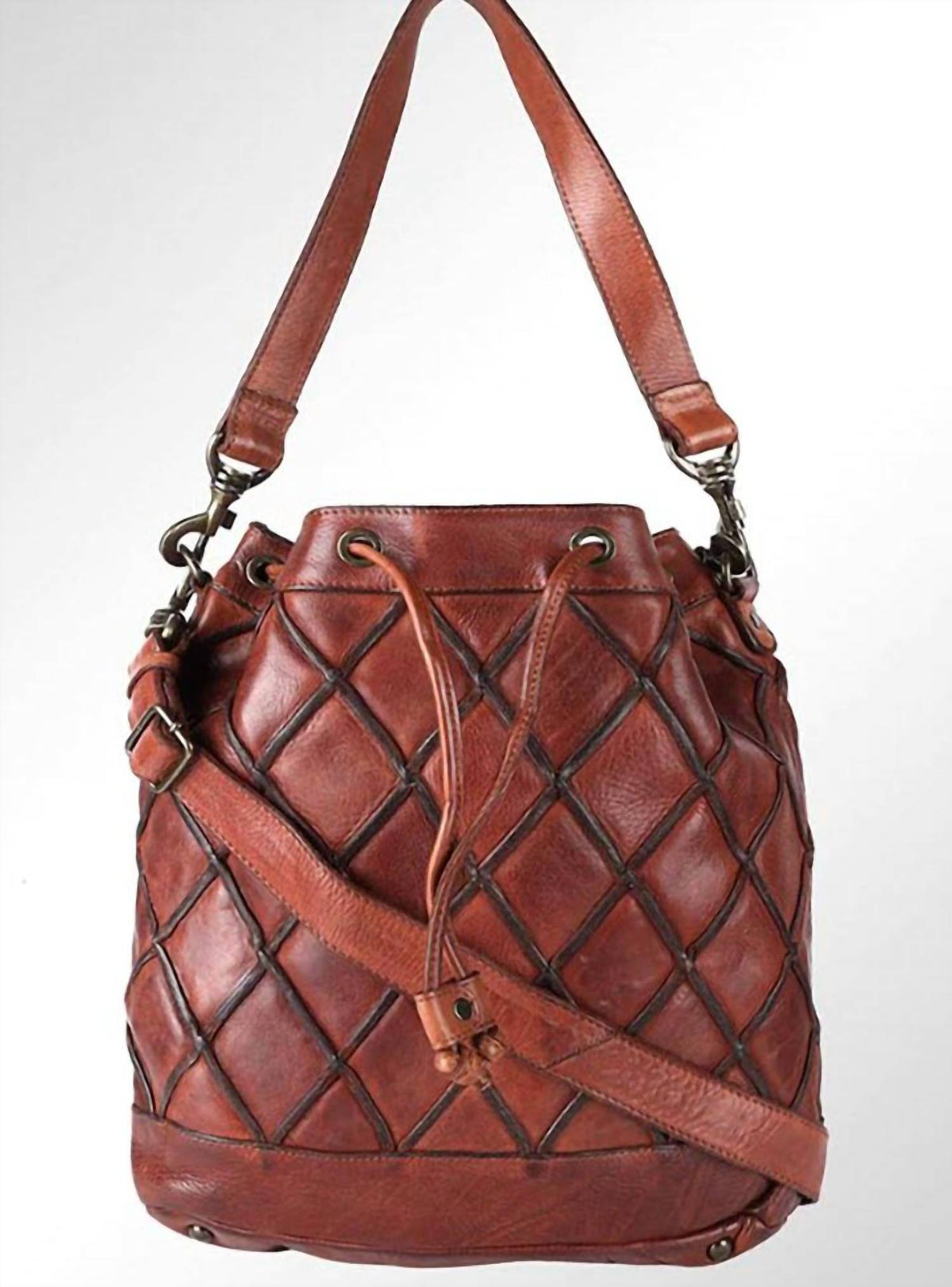 Spaghetti Western - Leather Bucket Bag