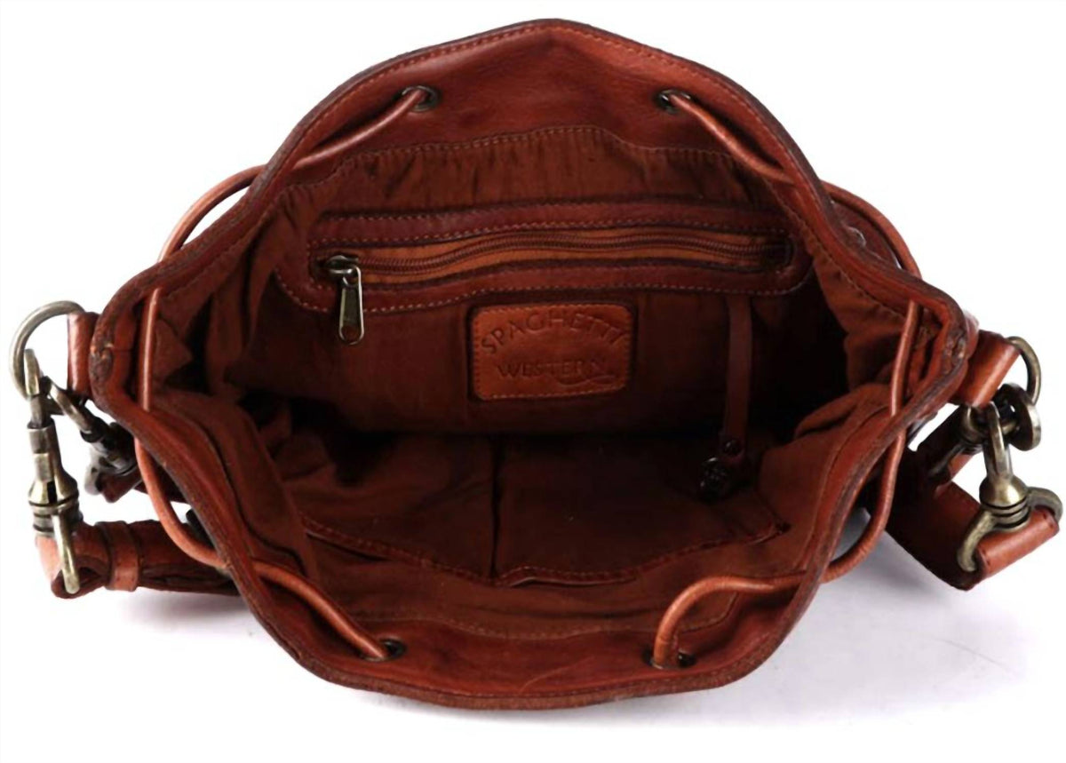 Spaghetti Western - Leather Bucket Bag