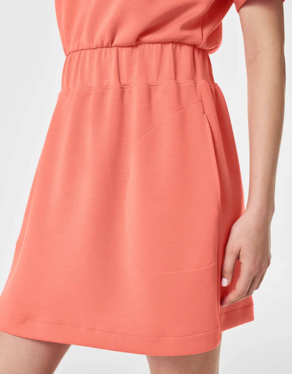 Spanx - Airessentials Cinched T-shirt Dress - clothing - dresses - mini