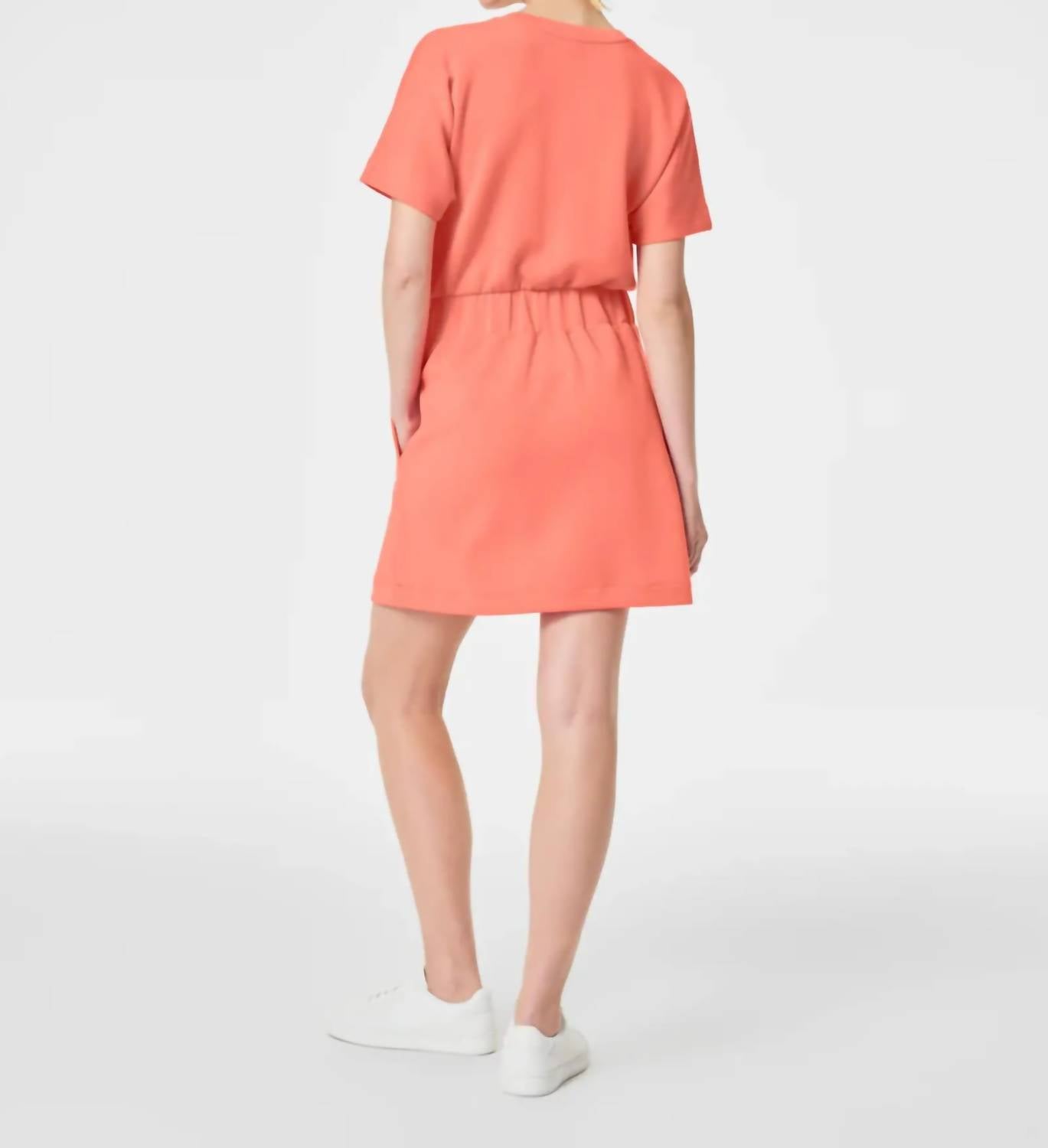 Spanx - Airessentials Cinched T-shirt Dress - clothing - dresses - mini