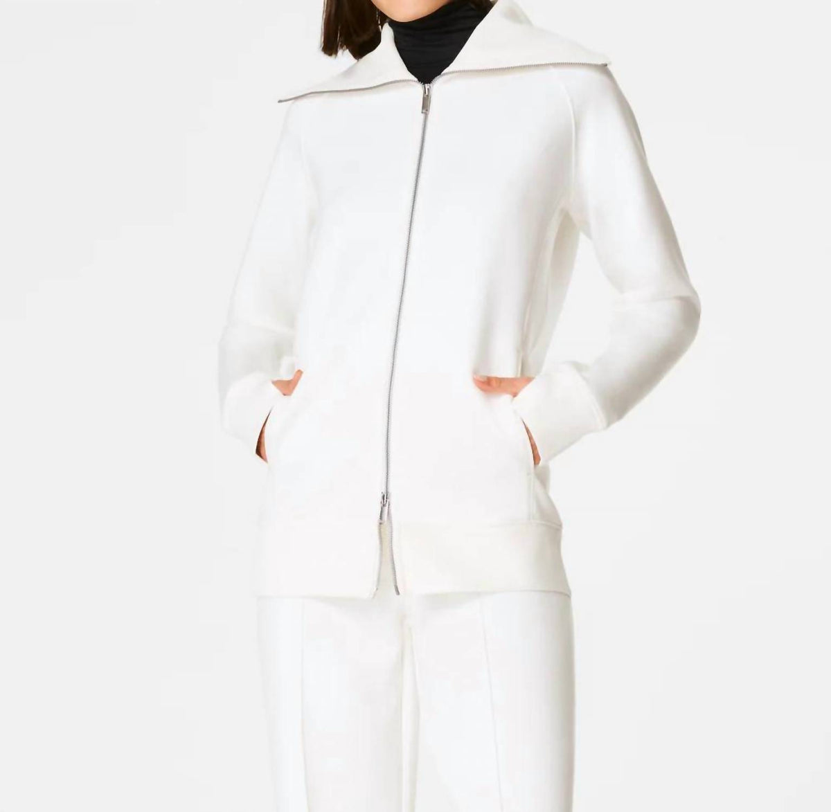 Spanx - Airessentials Luxe Full Zip Tunic Top