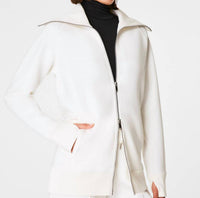 Spanx - Airessentials Luxe Full Zip Tunic Top