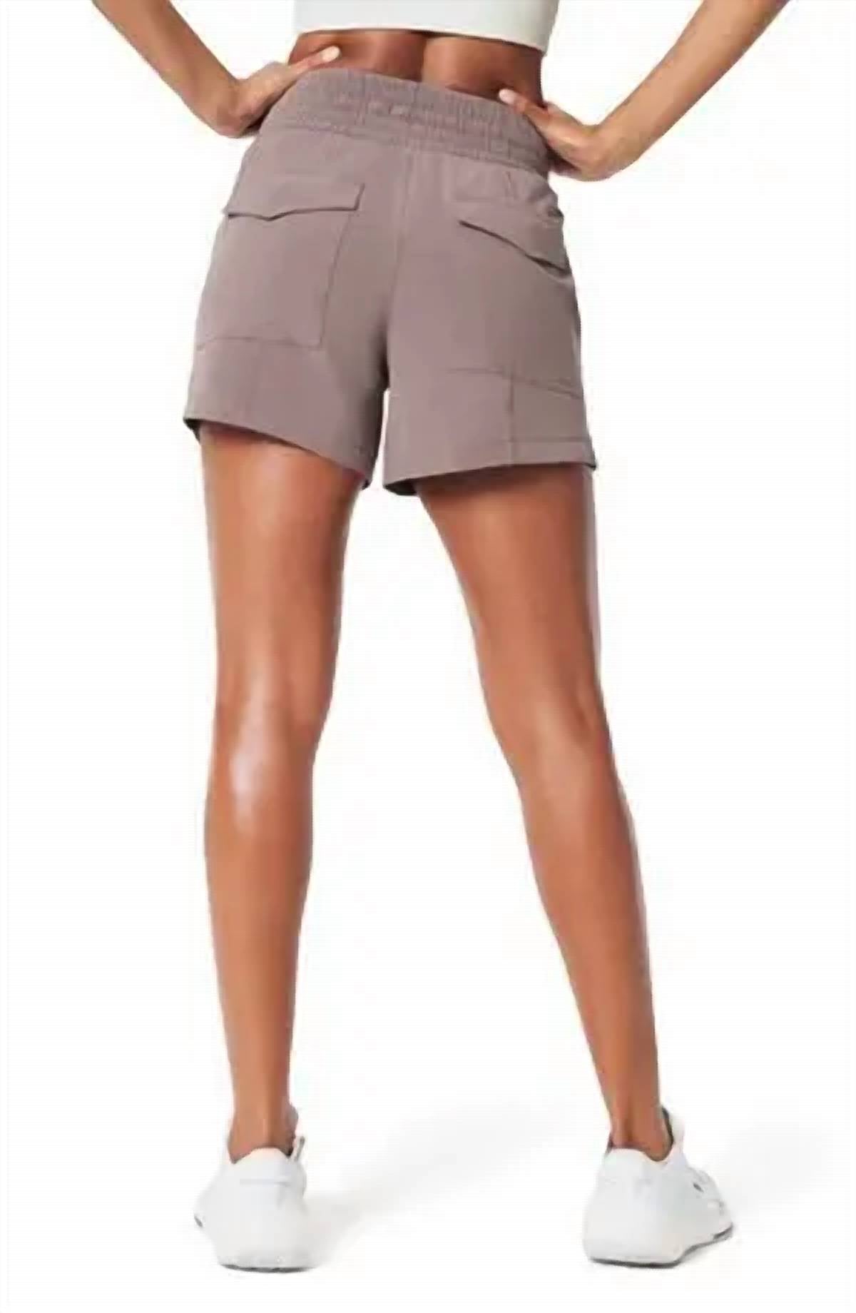 Spanx - Casual Fridays Short - athletic - shorts - brown - clothing