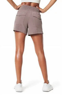 Spanx - Casual Fridays Short - athletic - shorts - brown - clothing