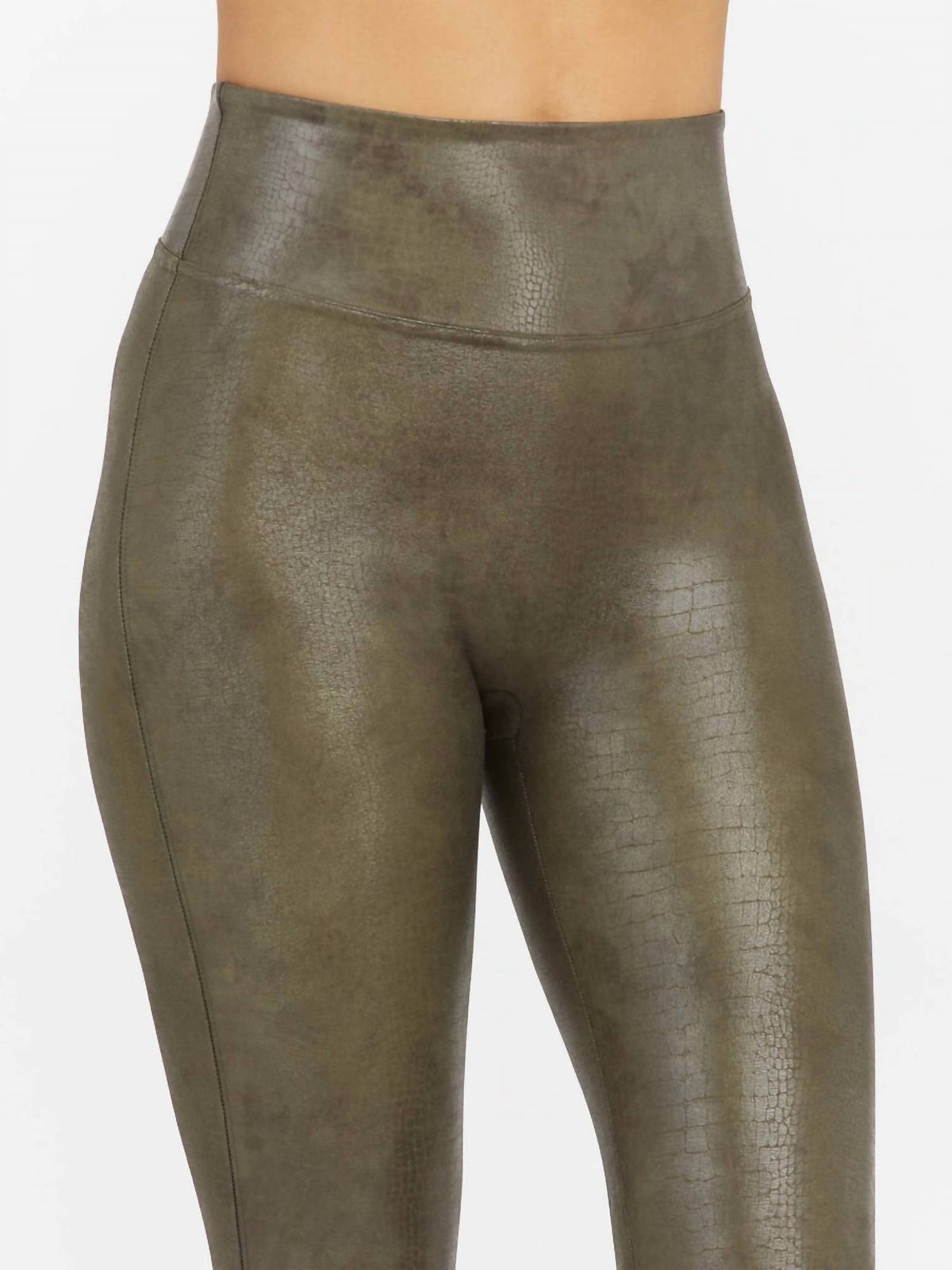 Spanx - Faux Leather Croc Legging