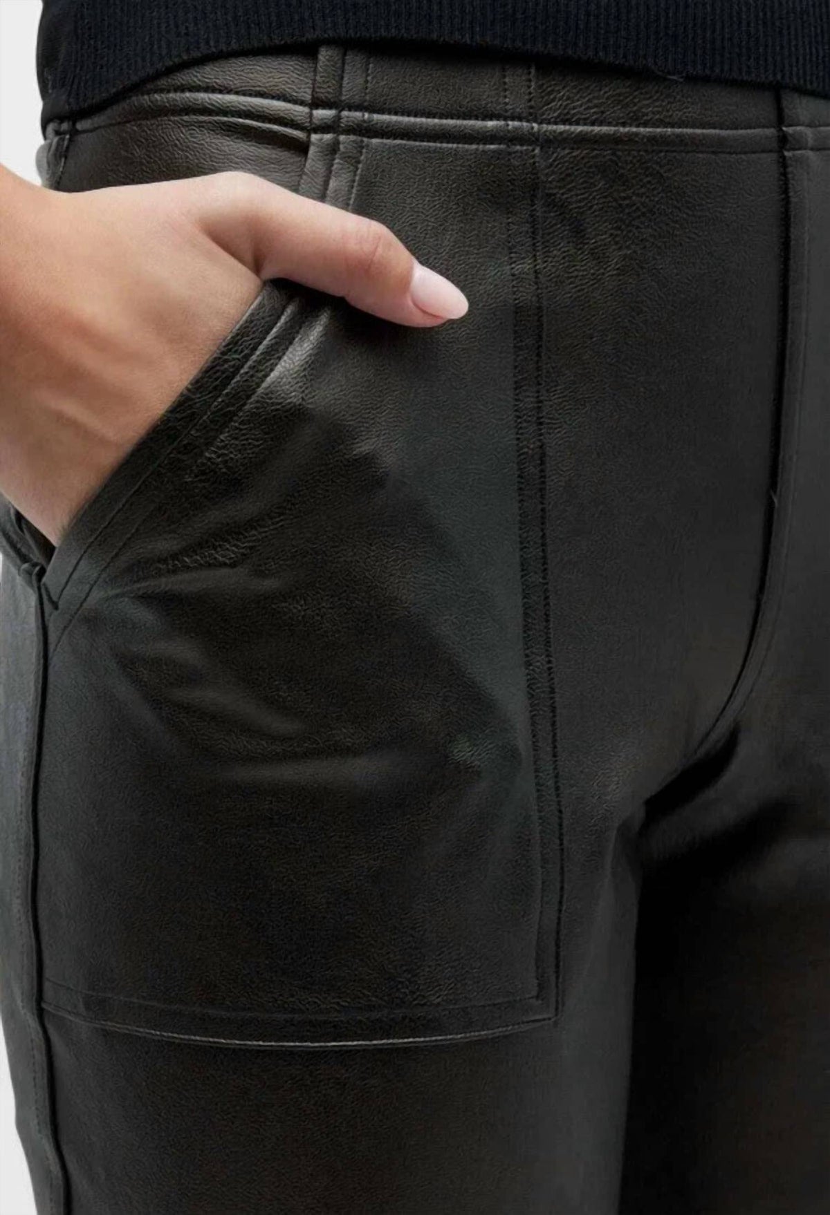 Spanx - Faux Leather Jogger Pants