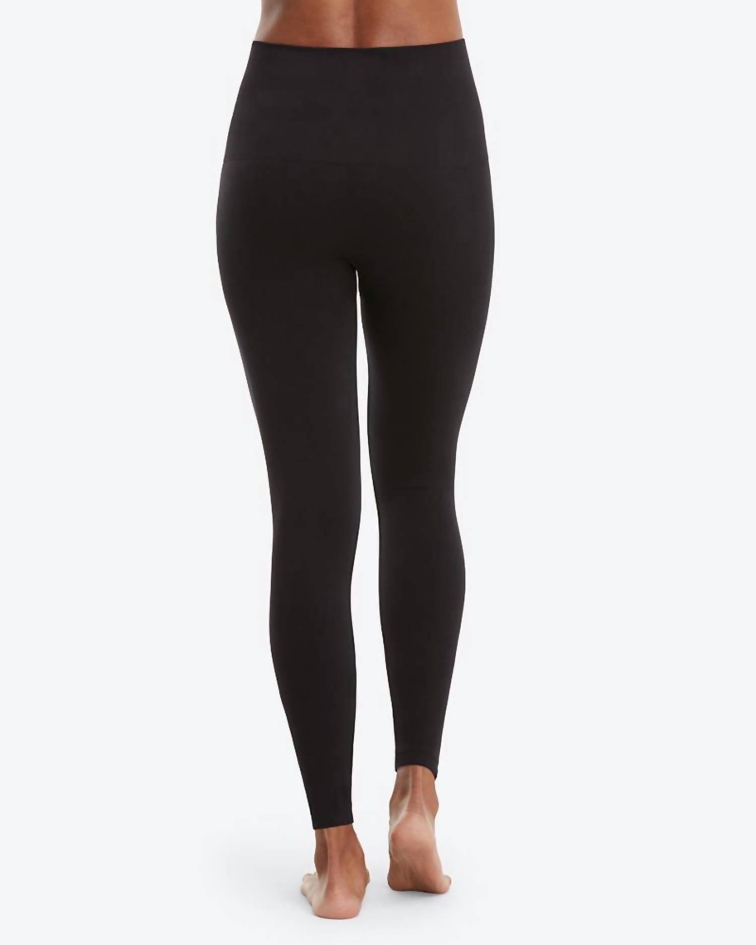 Spanx - LOOK AT ME NOW LEGGING - black - clothing - leggings