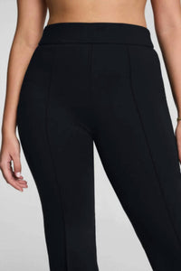 Spanx - Ponte Kick Flare Pants With Pintuck