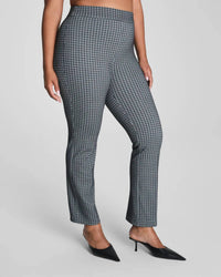 Spanx - Ponte Slim Straight Jacquard Pants