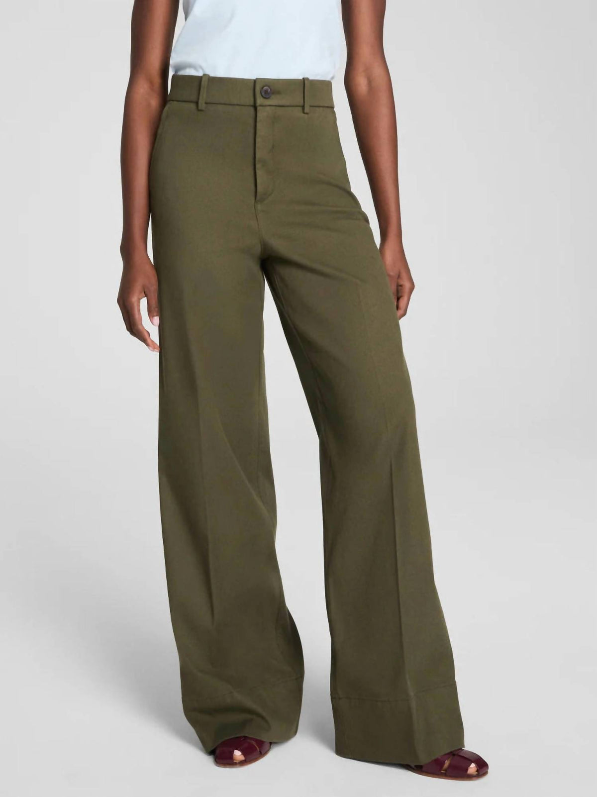 Spanx - Stretch Twill Wide Leg Pant
