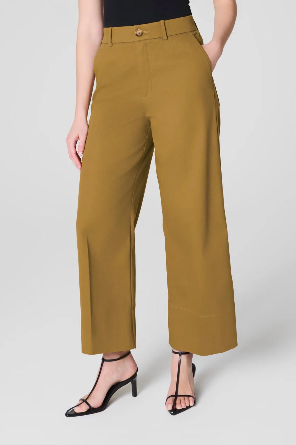 Spanx - Stretch Twill Wide Leg Pants