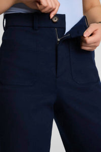 Spanx - Wide Leg Pants With Patch Pockets