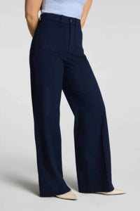 Spanx - Wide Leg Pants With Patch Pockets