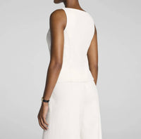 Spanx - Women's Easybreezy Cotton Linen Button-down Vest