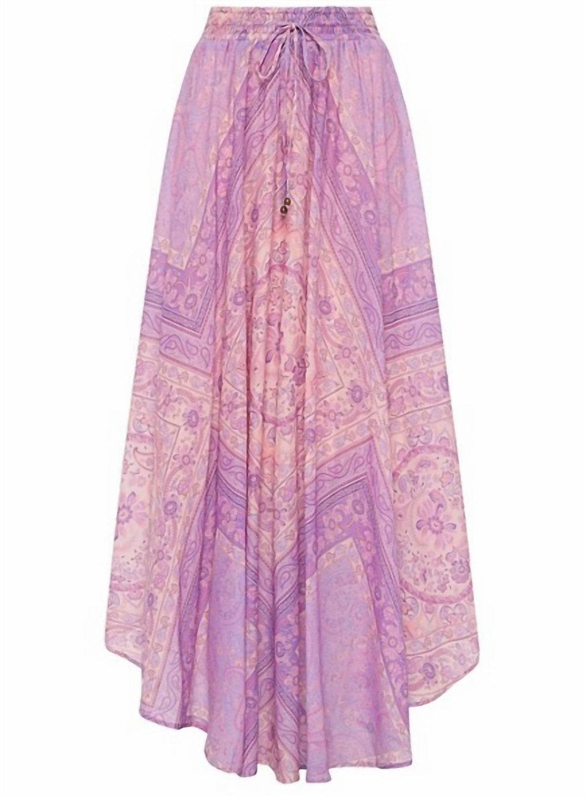 FARRAH HALF MOON SKIRT