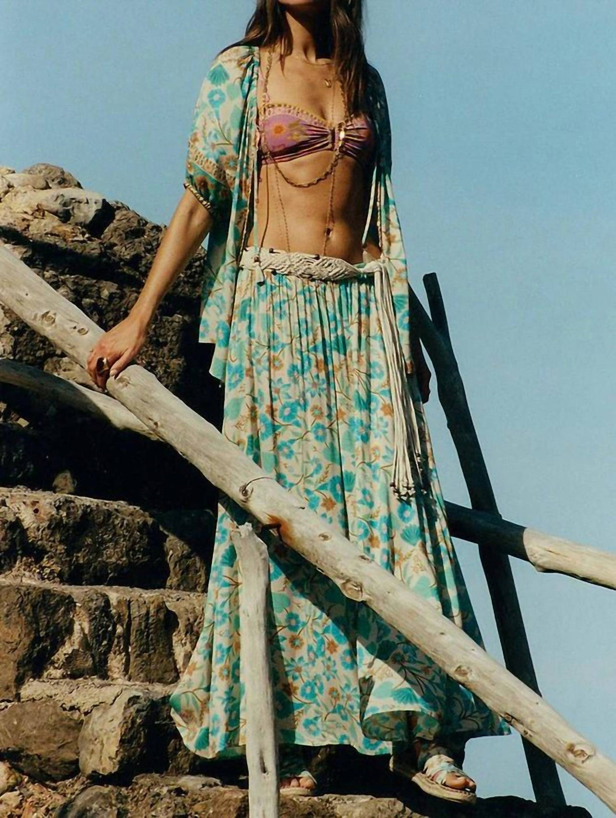 Spell - Goldie Maxi Skirt