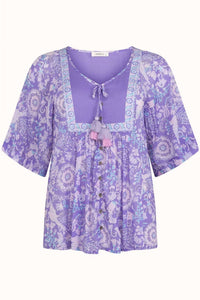 Spell - Sannah Short Sleeve Blouse
