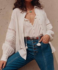 Spell - Stevie Lace Shirt