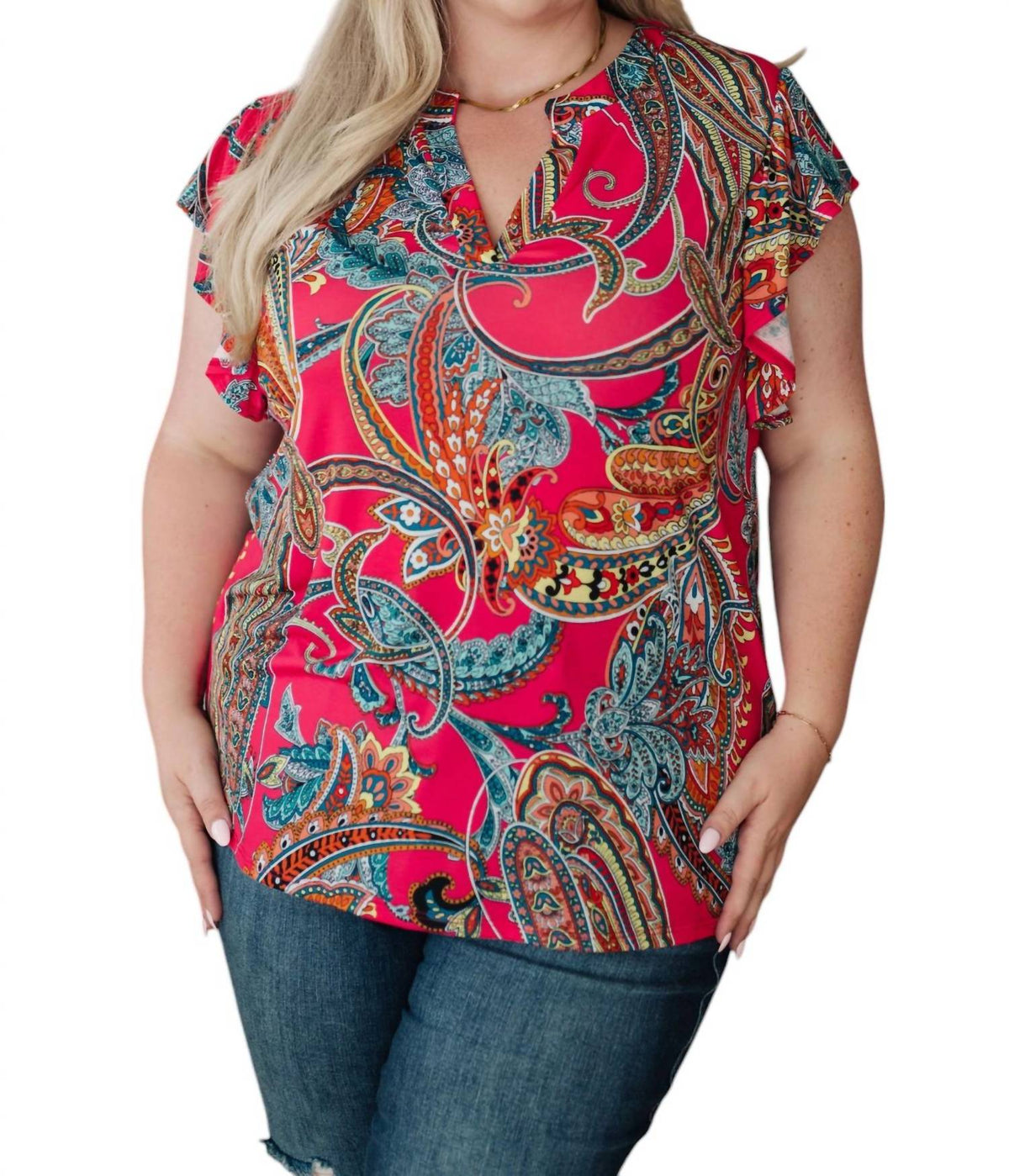 Spla - Still Overthinking It Paisley Top