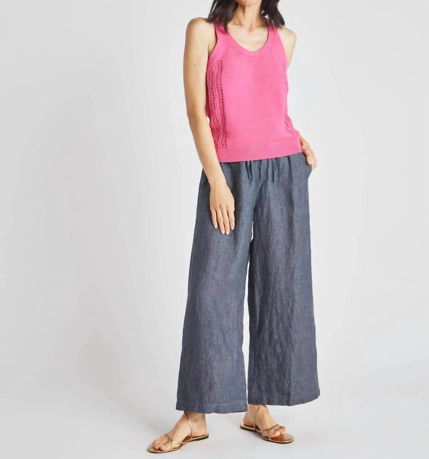 Splendid - Ally Sweater Tank - clothing - pink - solid
