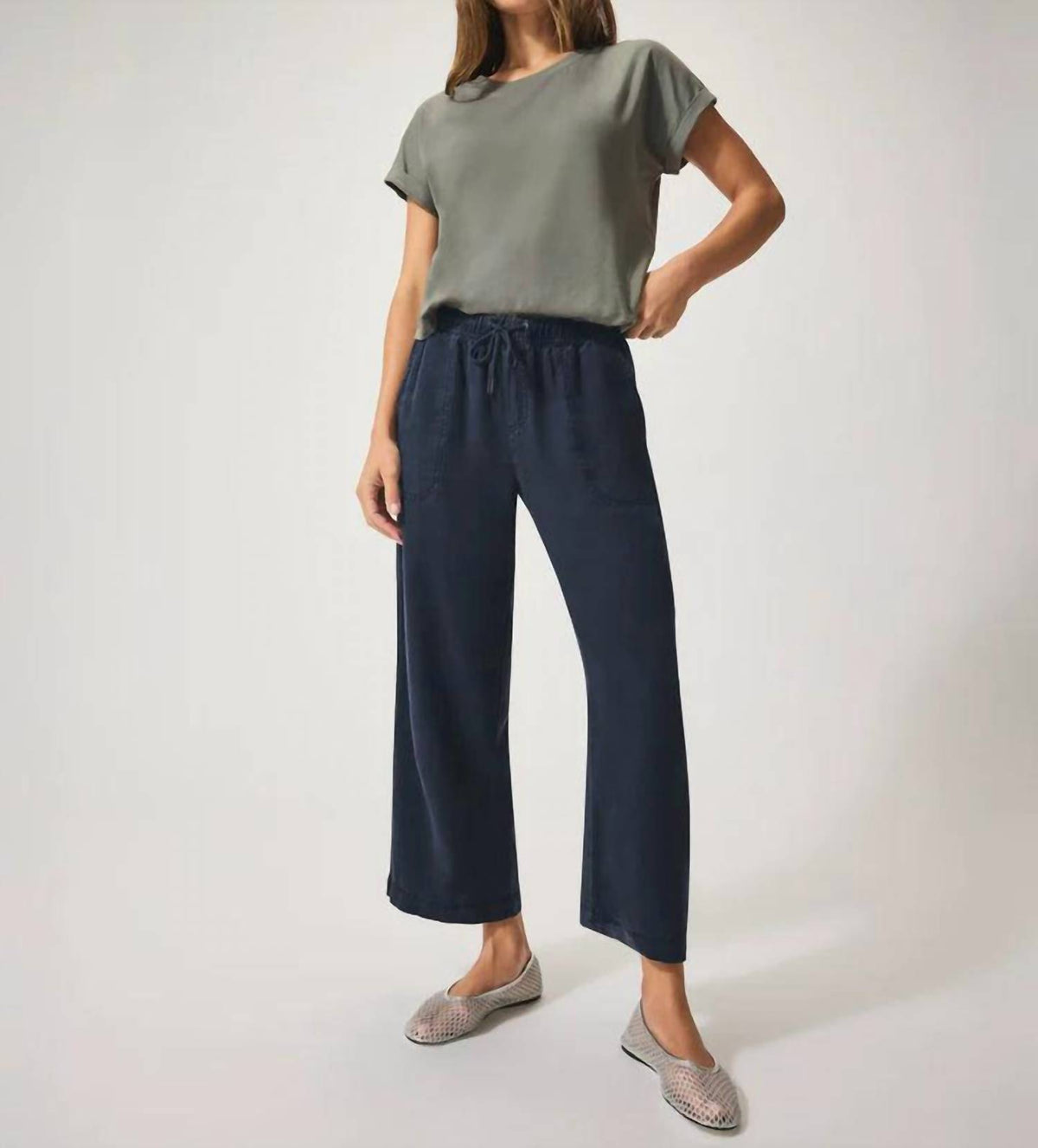 Splendid - Angie Crop Wide Leg Pant
