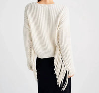 Splendid - Britain Fringe Sweater