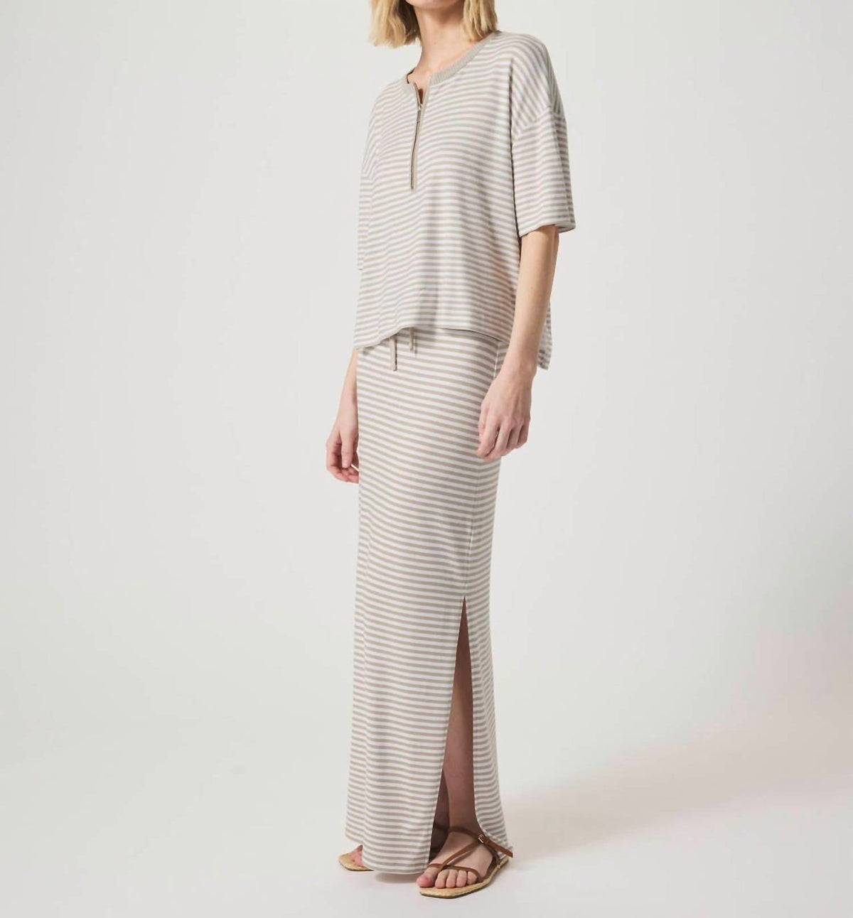 Splendid - Women's Brooke Stripe Maxi Skirt