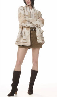 Splendid - Cierra Aztec Cardigan - Plus