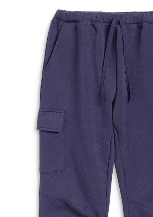 Splendid - Girls' Cargo Joggers - blue - bottoms - clothing