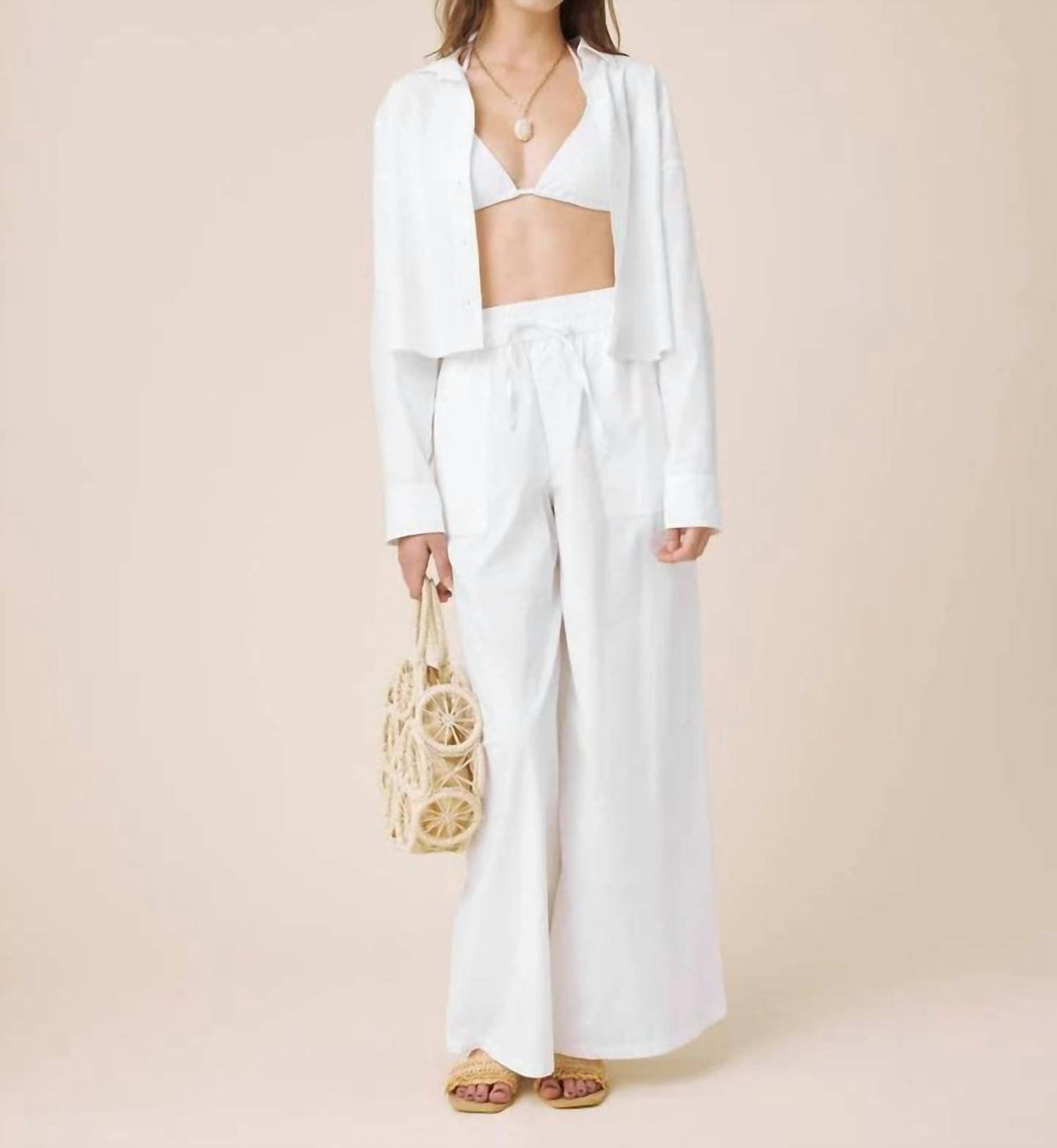 Splendid - Mallory Poplin Button Down Top