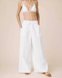 Splendid - Mallory Wide Leg Poplin Pants
