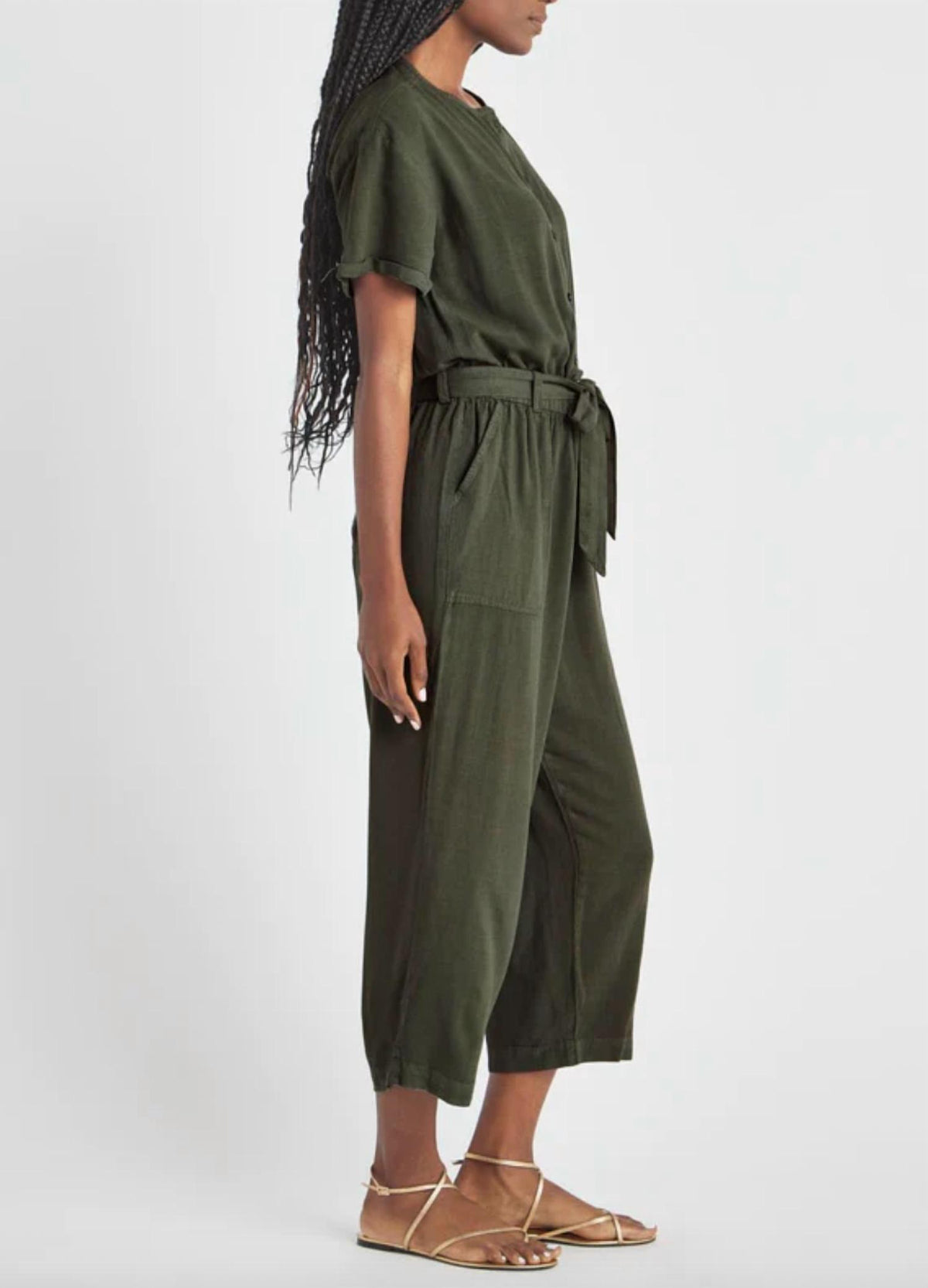 Splendid - Ray Tie Waist Jumpsuit