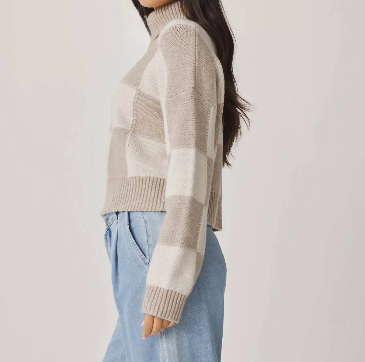 Splendid - Thea Checkerblock Sweater
