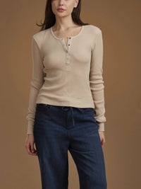 Splendid - Thermal Forever Henley Top