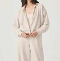 Splendid - Waffle Scuba Zip-Up Pullover